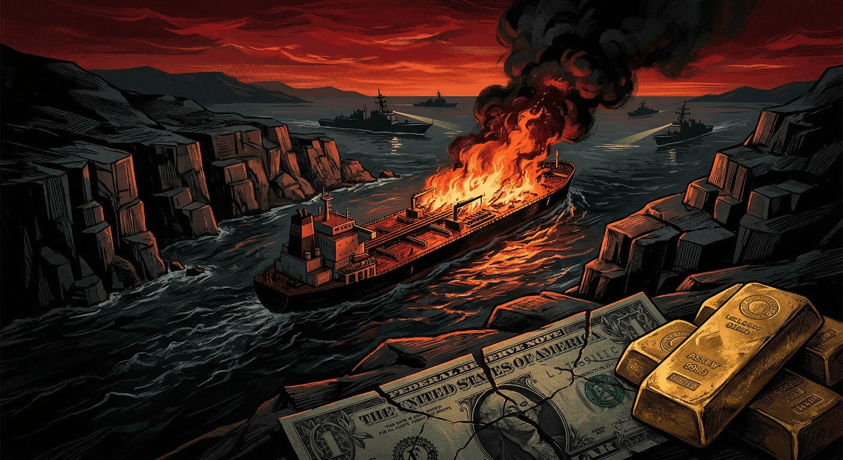 Cover Image for La trampa estanflacionaria: Hormuz, petróleo a $120 y el Fed acorralado