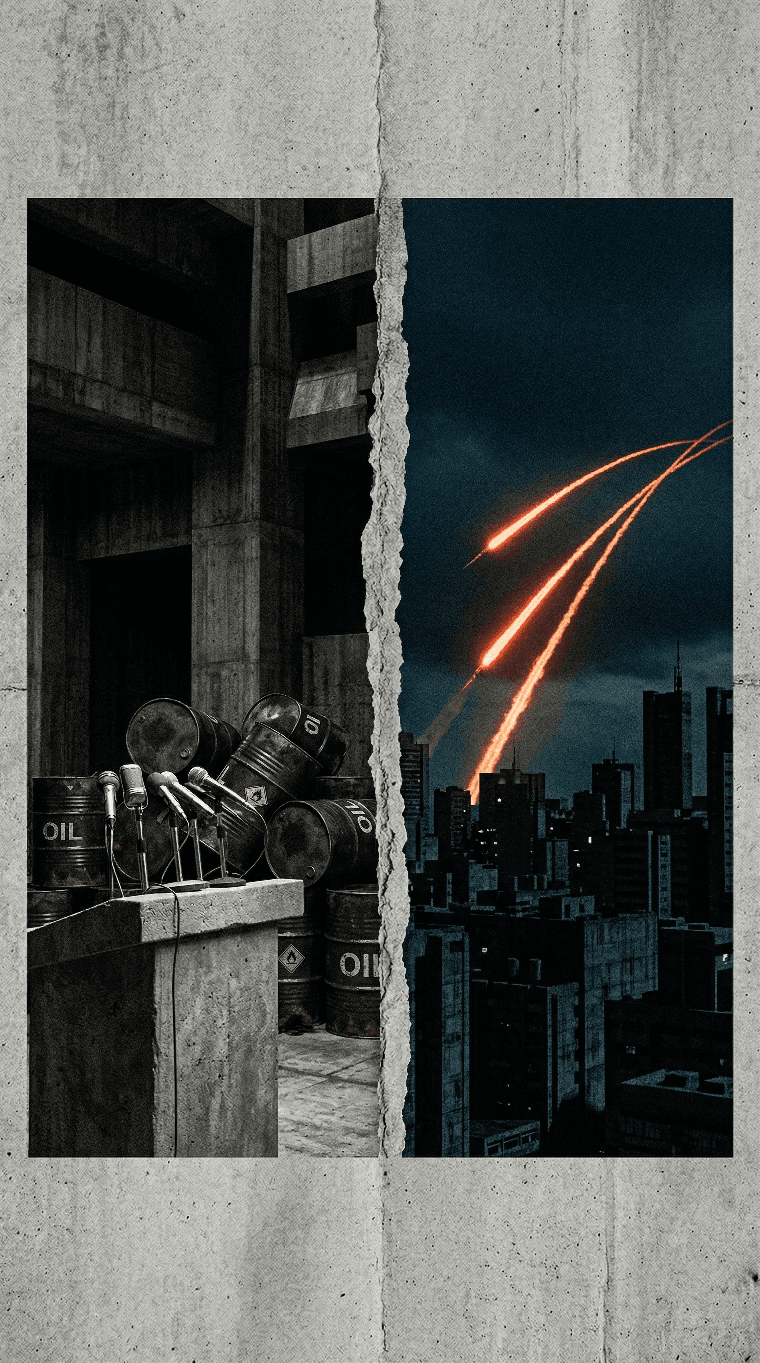 Cover Image for Dos guerras al mismo tiempo: la diplomacia de las palabras y la realidad de los misiles